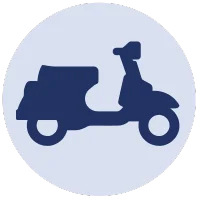 Many type of Scooter for rent